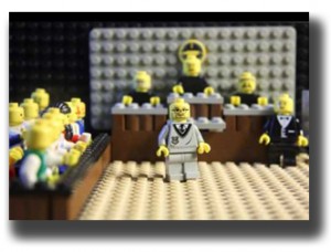 The Justices handed down the 7-2 decision on March 5, 2014 (Lego reenactment of actual Supreme Court proceeding). 