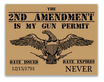 2ND SECOND AMENDMENT Gun Mat – LIBERTY GOODS USA